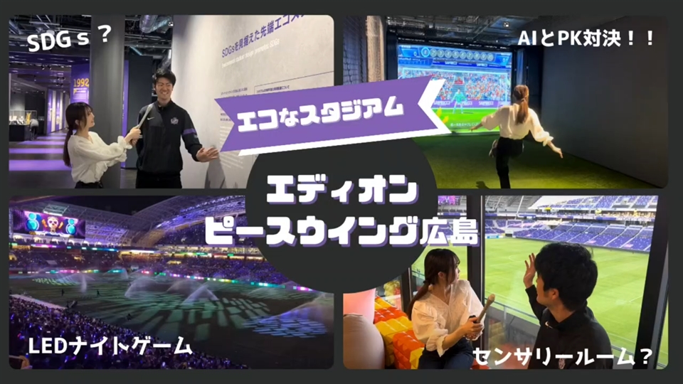 めざせ優勝! サンフレッチェ広島! エコスタジアム「エディオン